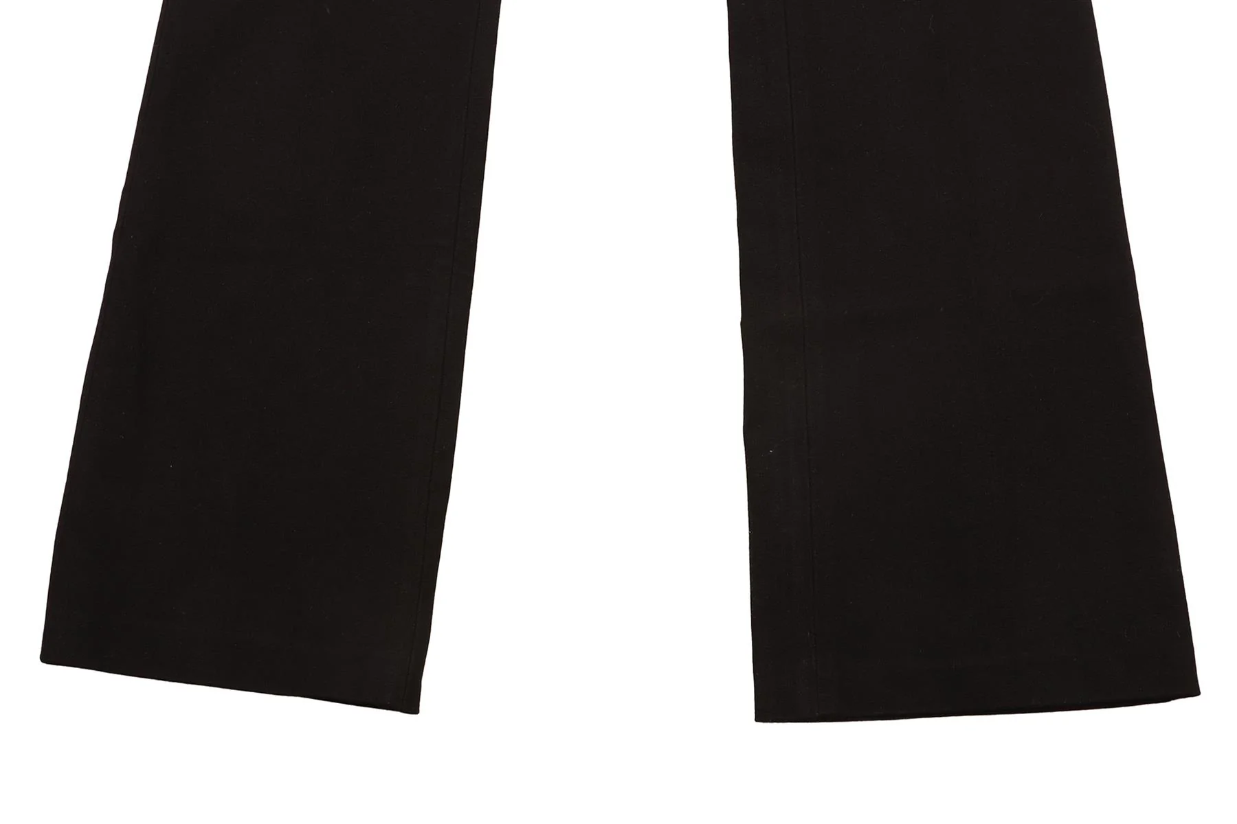 JOSEPH BLACK COTTON FLARED PANTS FR 36 UK 8 - Image 4