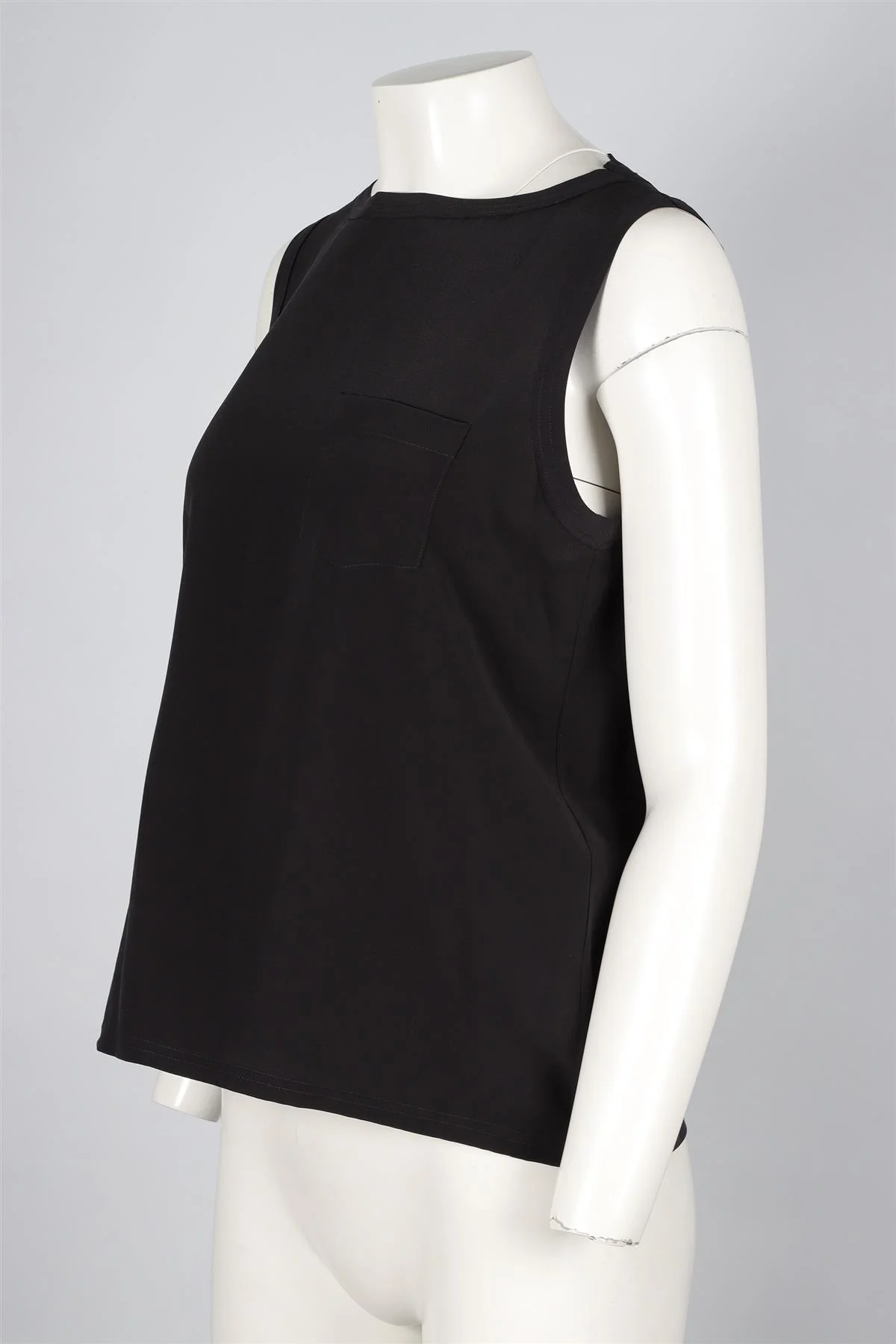 JOSEPH BLACK SILK TOP FR 42 UK 14 - Image 3