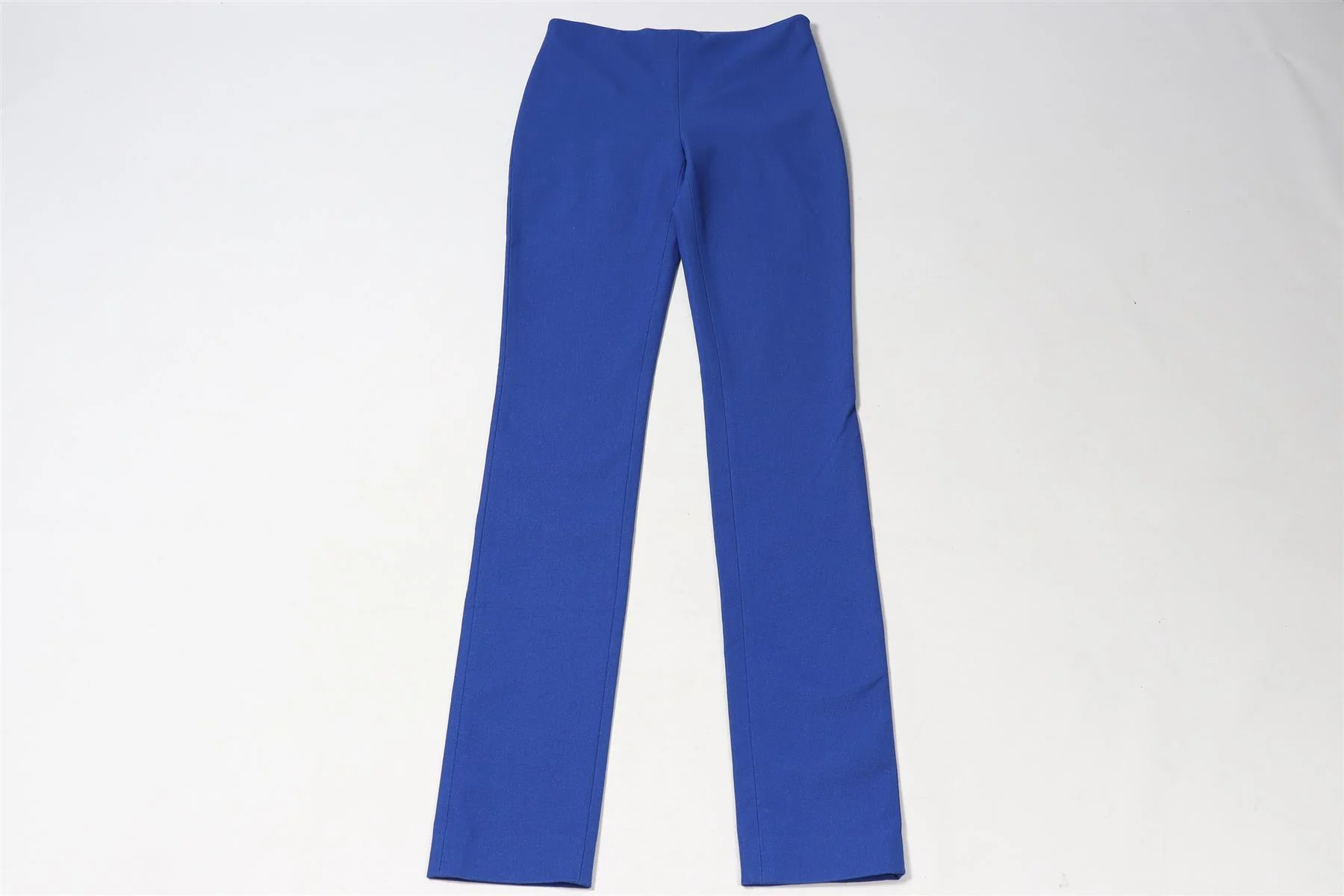 JOSEPH BLUE COTTON BLEND SKINNY PANTS FR 34 UK 6 - Image 2