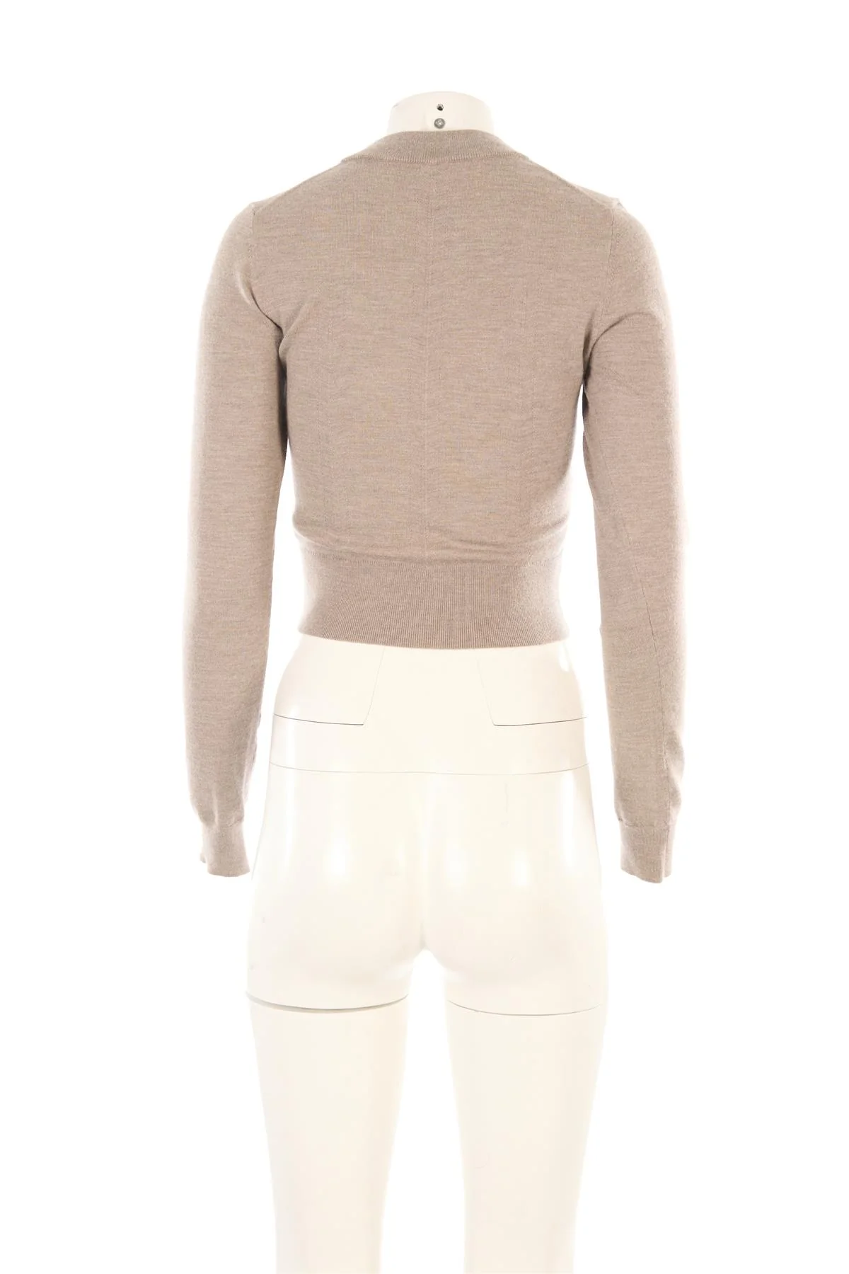 JOSEPH BROWN CASHMERE SWEATER XSMALL - Image 4