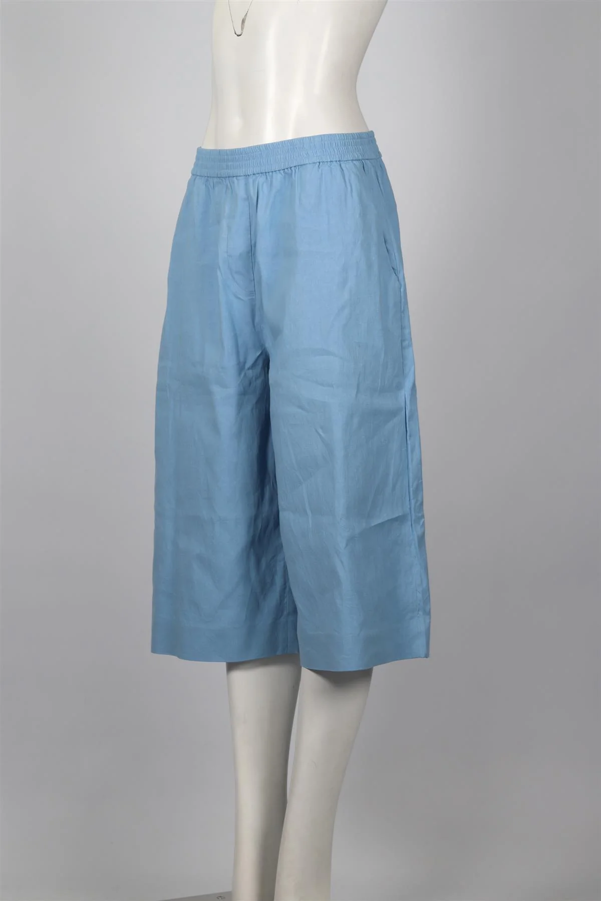 JOSEPH COTTON AND LINEN BLEND CULOTTES IT 40 UK 8 - Image 3