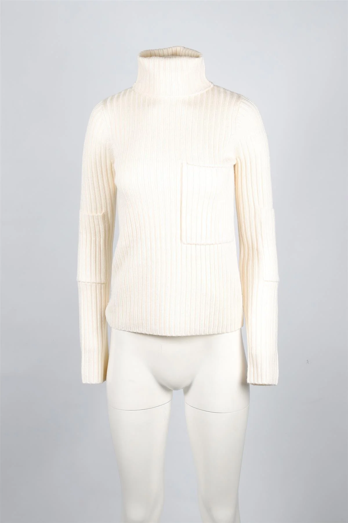 JOSEPH CREAM WOOL SWEATER SMALL - Image 2