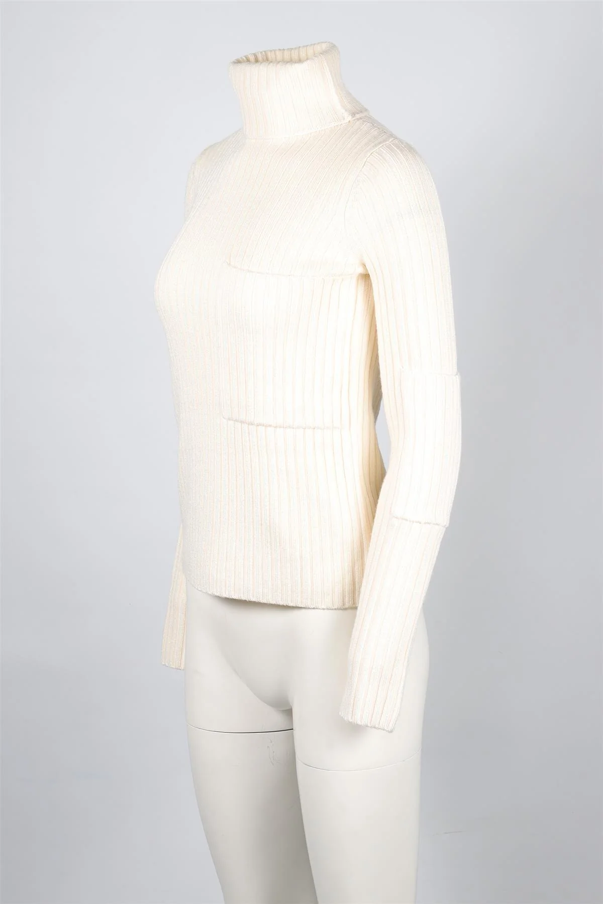 JOSEPH CREAM WOOL SWEATER SMALL - Image 3