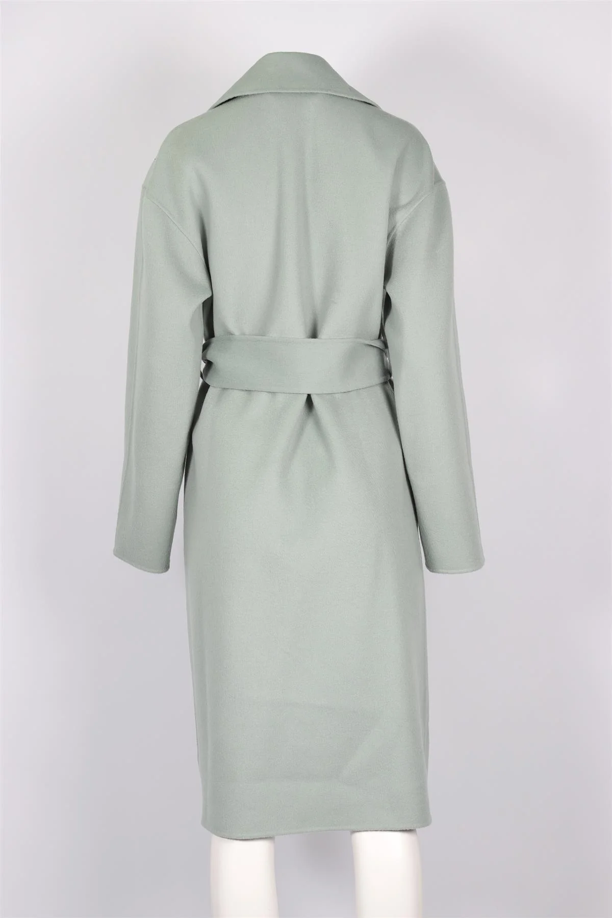 JOSEPH GREEN WOOL COAT UK 4 - Image 4