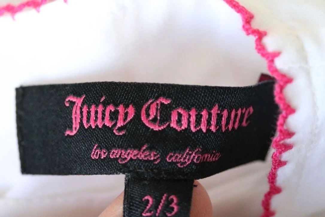 JUICY COUTURE BABY GIRLS BRODERIE ANGLAISE DRESS 2-3 YEARS - Image 6