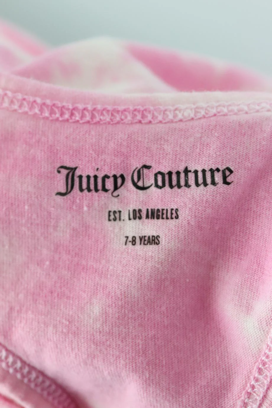 JUICY COUTURE KIDS GIRLS COTTON TOP AND SHORTS SET 7-8 YEARS - Image 10