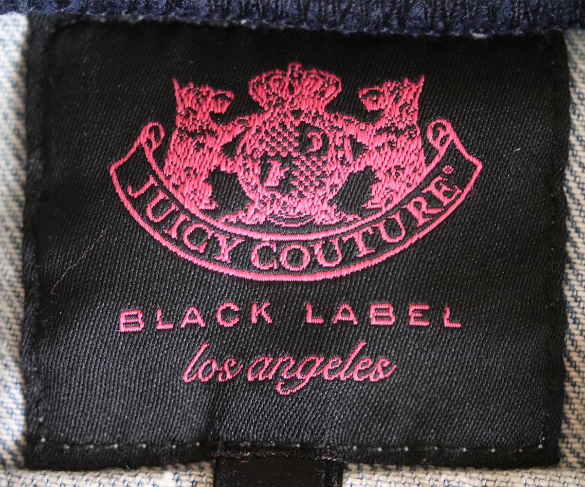 JUICY COUTURE KIDS GIRLS PATCH DENIM BOMBER JACKET 4-6 YEARS - Image 4