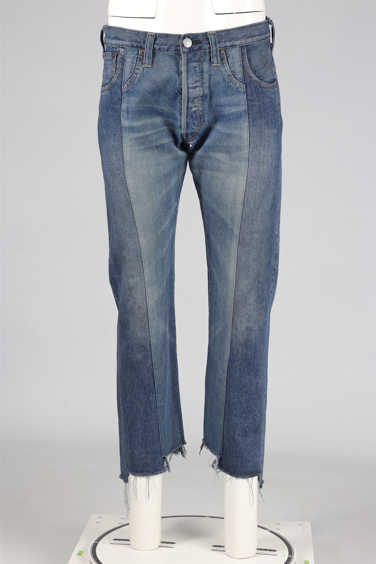 JUNYA WATANABE + LEVI'S BLUE STRAIGHT LEG JEANS MEDIUM - Image 2