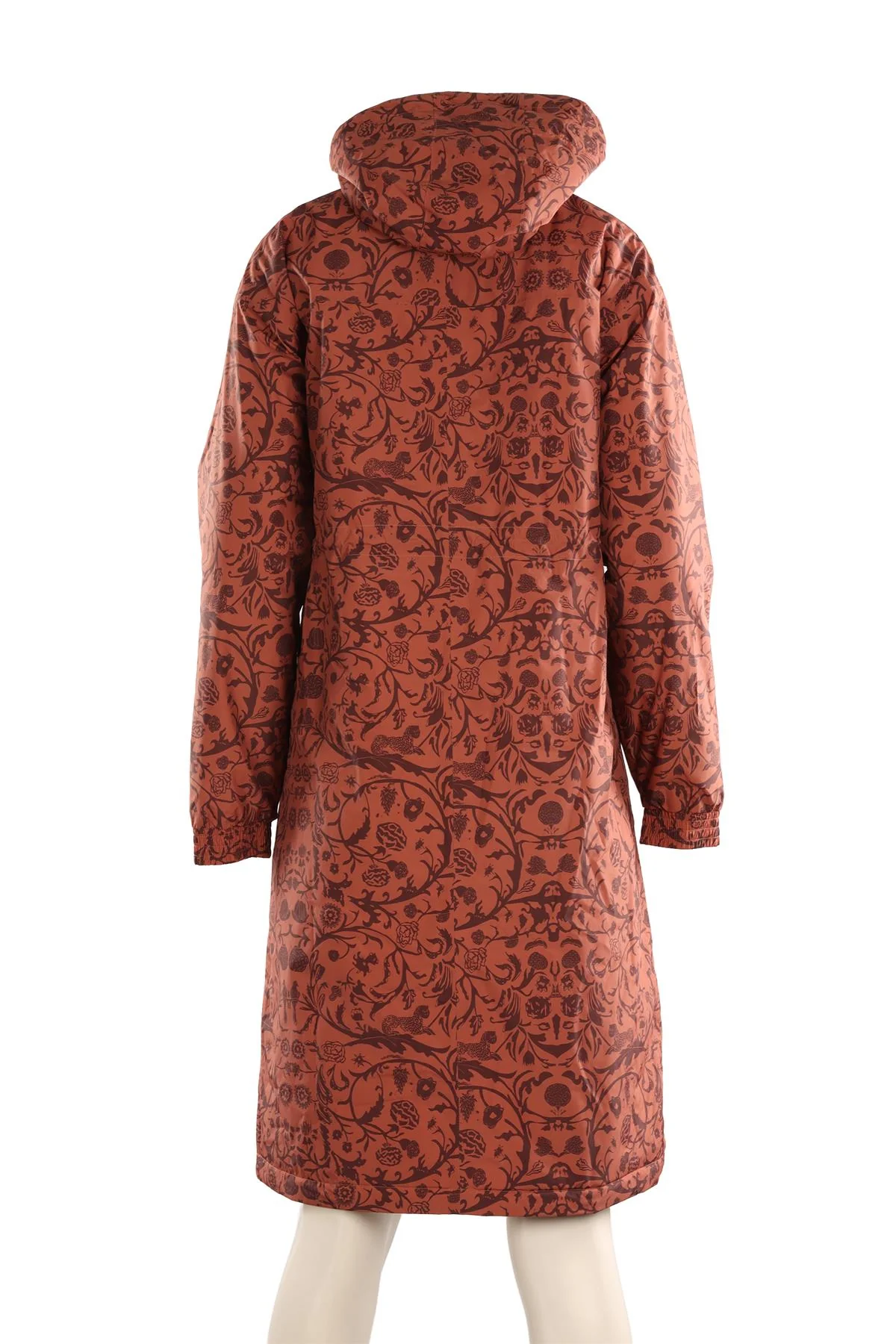 K-WAY + CABANA BROWN PADDED SHELL COAT UK 8 - Image 4