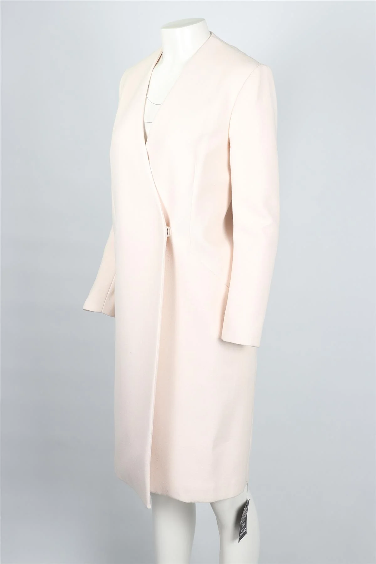 KARL LAGERFELD PINK WOVEN COAT FR 38 UK 10 - Image 3