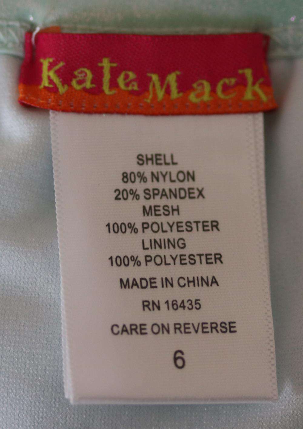 KATE MACK KIDS GIRLS MERMAID BIKINI 6 YEARS - Image 4