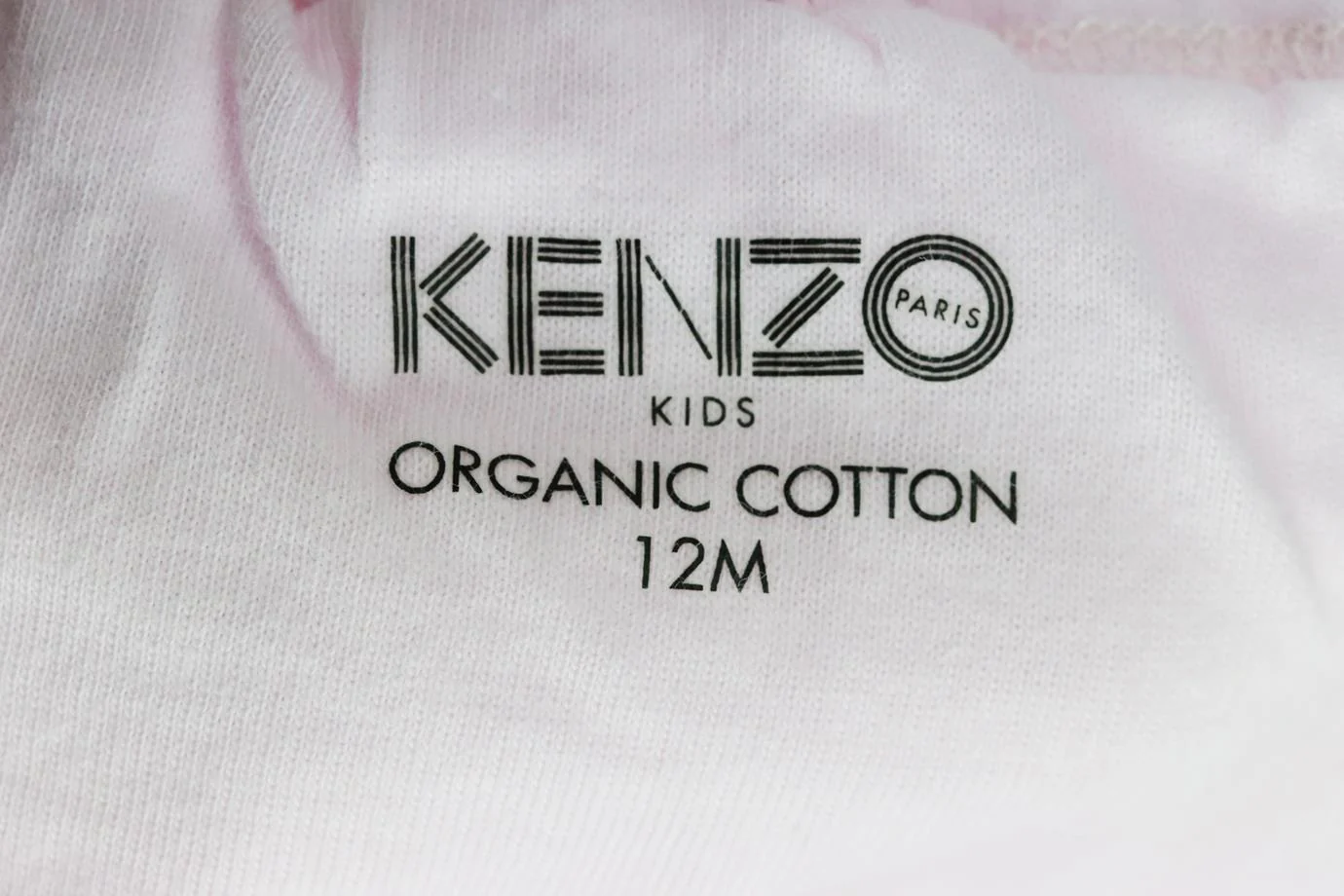 KENZO BABY GIRLS COTTON PANTS 12 MONTHS - Image 4