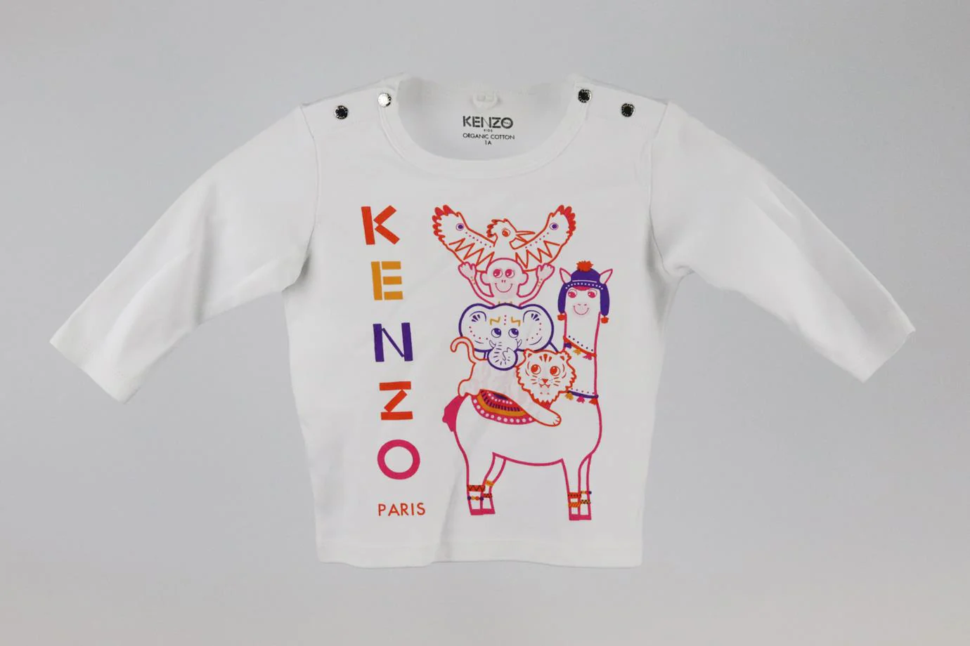 KENZO BABY UNISEX COTTON TOP 1 YEAR - Image 2