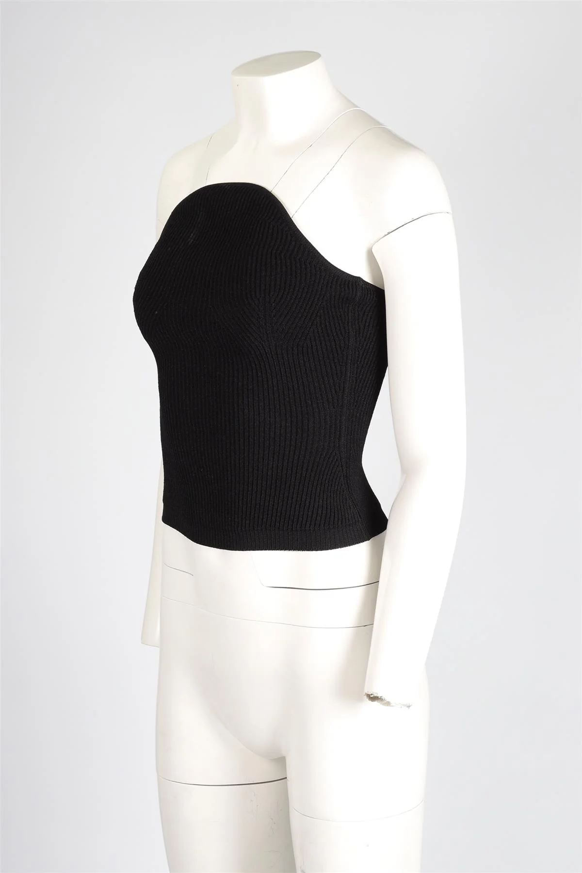 KHAITE BLACK KNIT TOP SMALL - Image 3