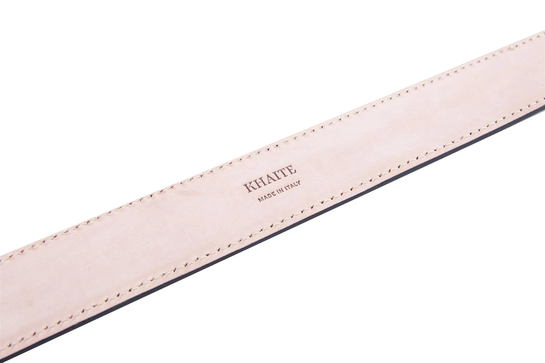 KHAITE BLACK LEATHER WAIST BELT 75CM - Image 4