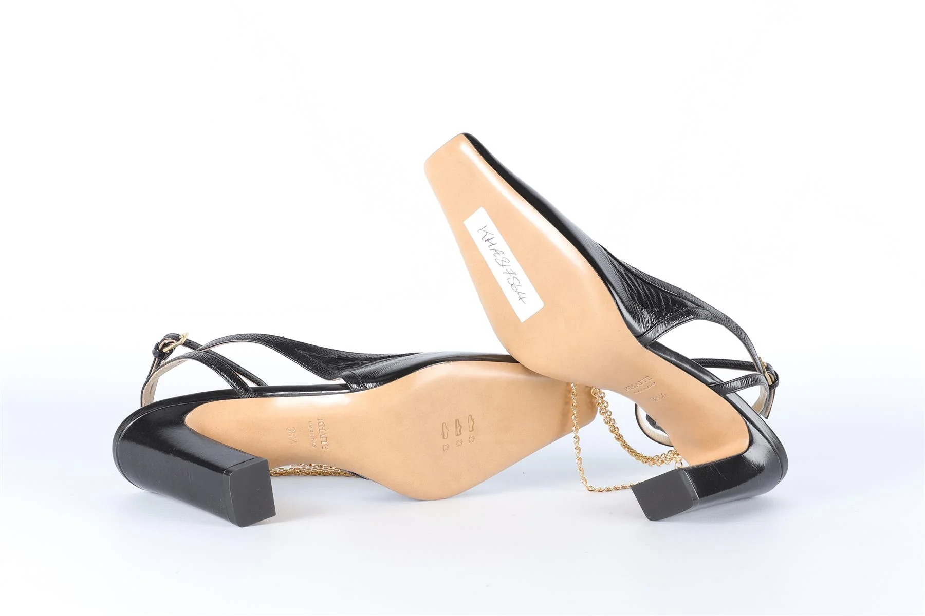 KHAITE BLACK MARFA LEATHER PUMPS EU 38.5 UK 5.5 US 8.5 - Image 6