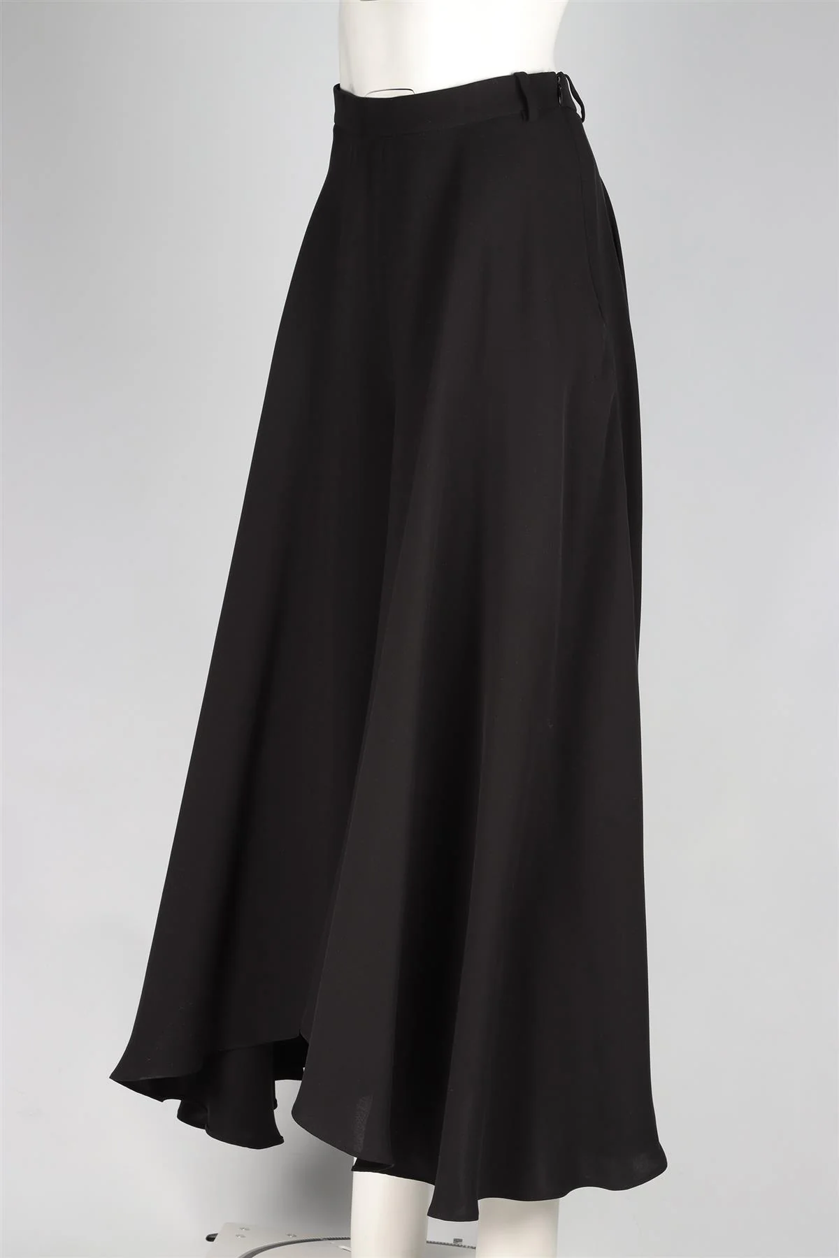 KHAITE BLACK SILK CULOTTES UK 10 - Image 3