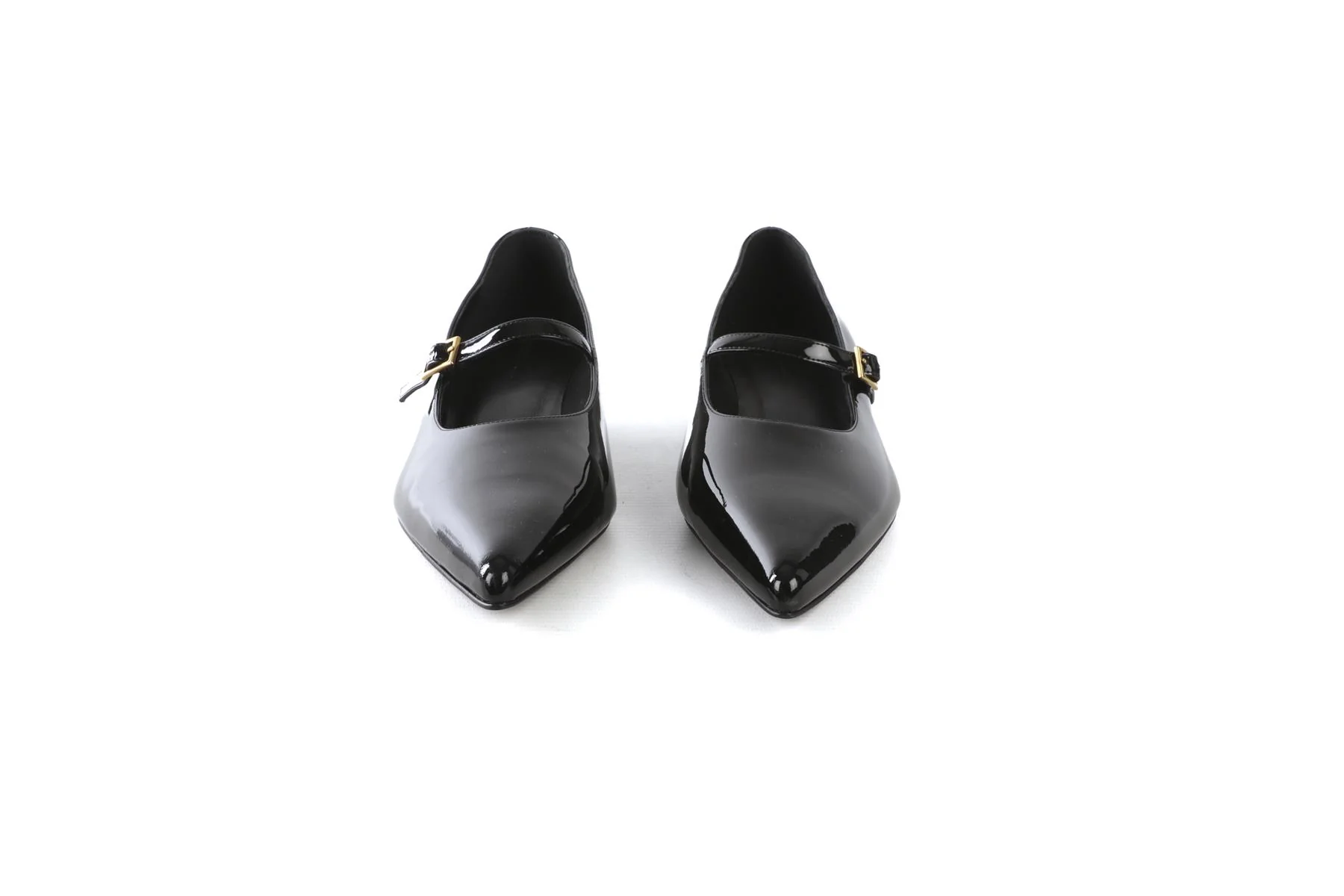 KHAITE BLACK SYBIL PATENT LEATHER PUMPS EU 39 UK 6 US 9 - Image 3