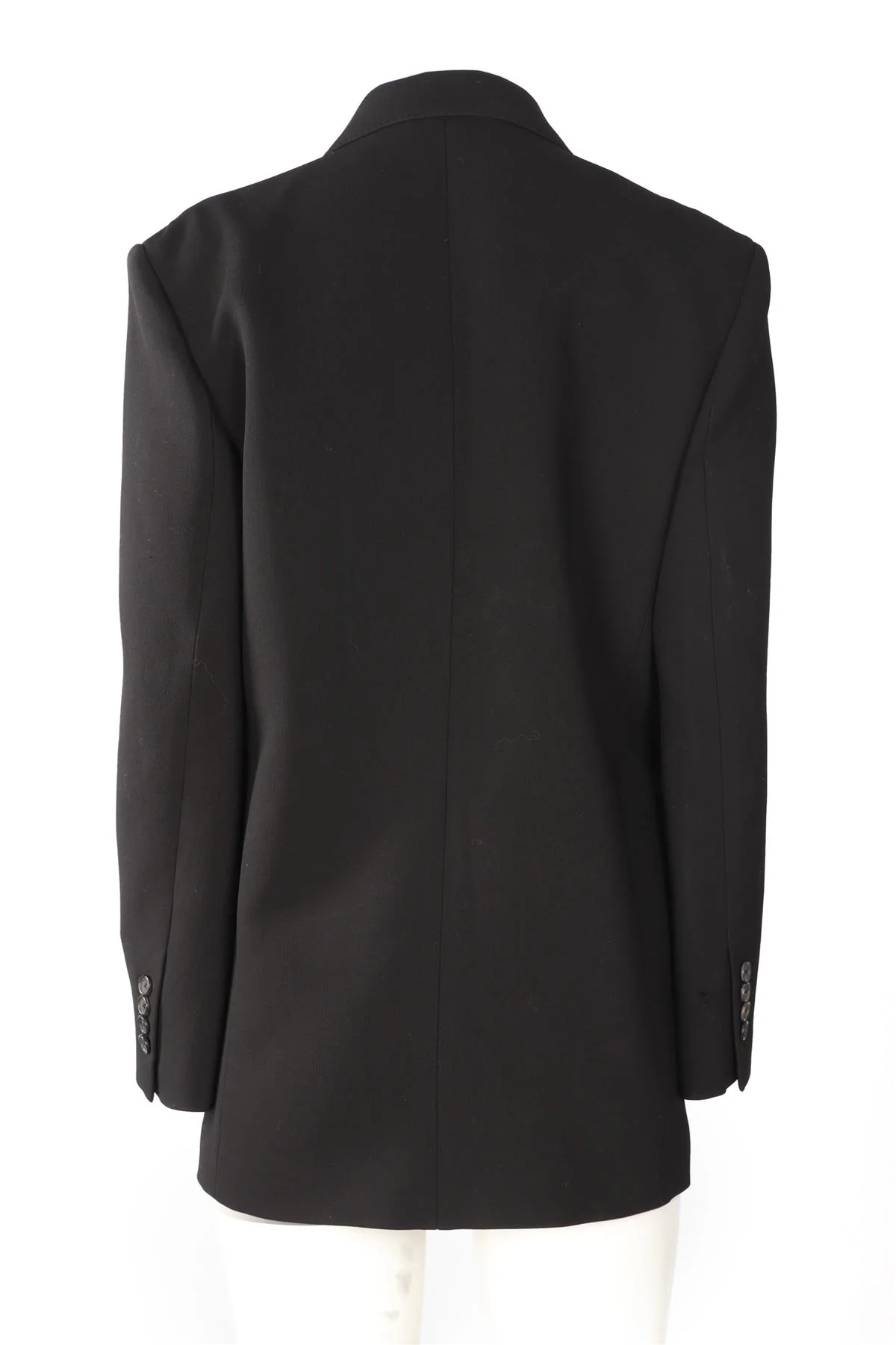KHAITE BLACK WOOL BLAZER US 2 UK 6 - Image 5