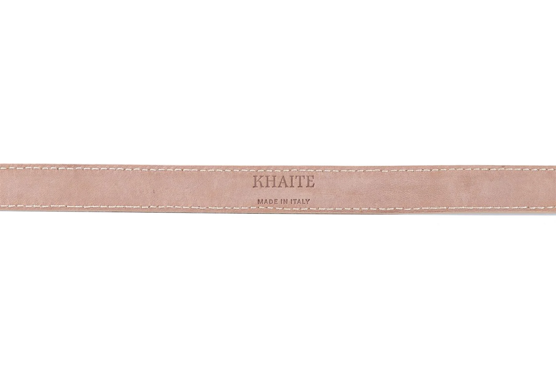 KHAITE BLUSH JULIUS LEATHER WAIST BELT ONE SIZE - Image 5