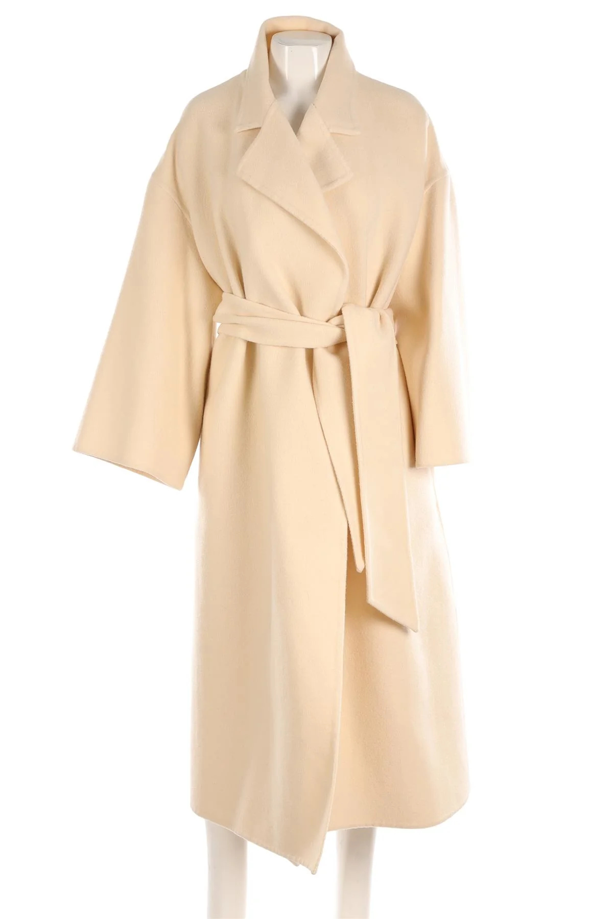KHAITE CREAM WOOL COAT XSMALL/SMALL - Image 2