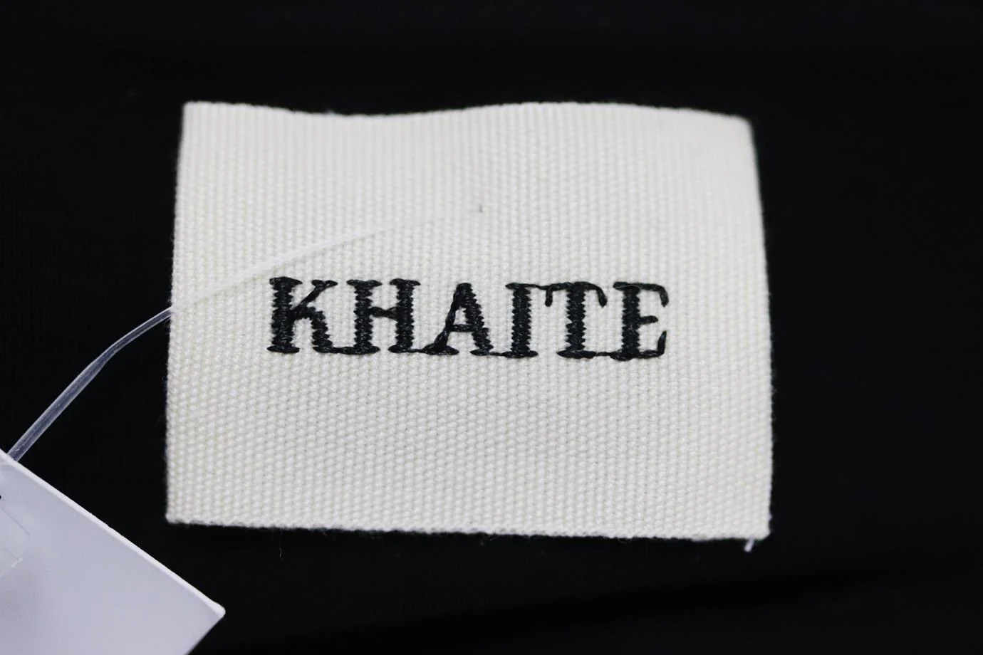KHAITE OFF THE SHOULDER KNOTTED STRETCH COTTON JERSEY BODYSUIT MEDIUM - Image 5