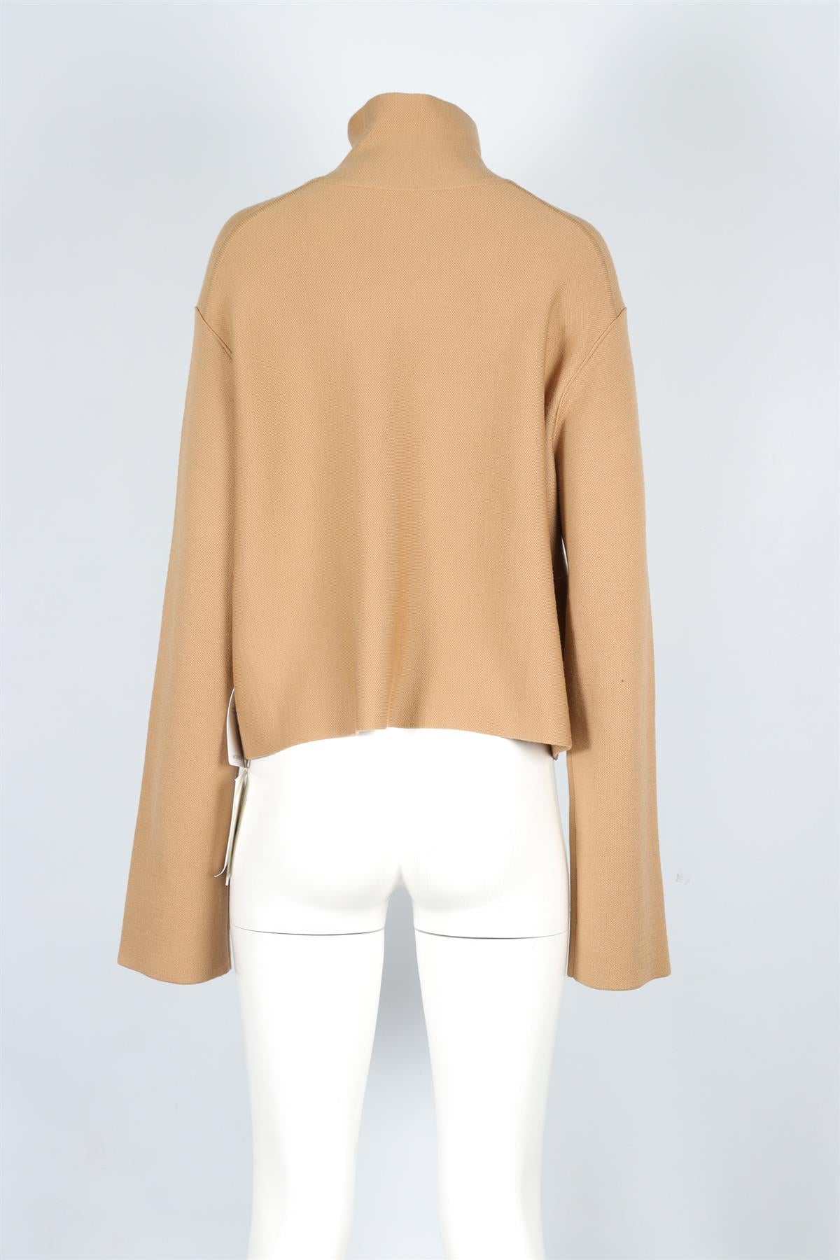 KHAITE TAN WOOL SWEATER MEDIUM - Image 4
