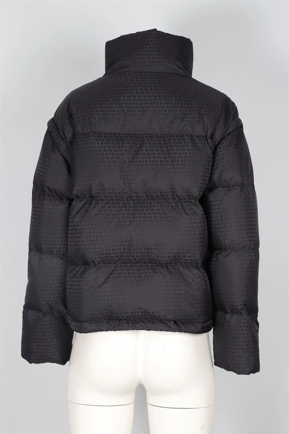 KITH BLACK PADDED SHELL JACKET SMALL - Image 4