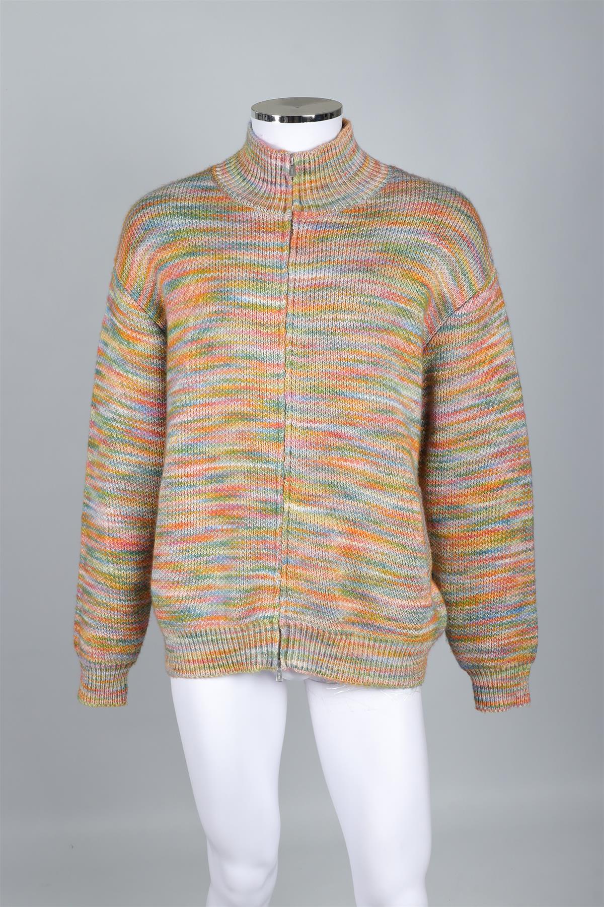 KITH MULTICOLORED MENS KNIT JACKET LARGE - Image 2