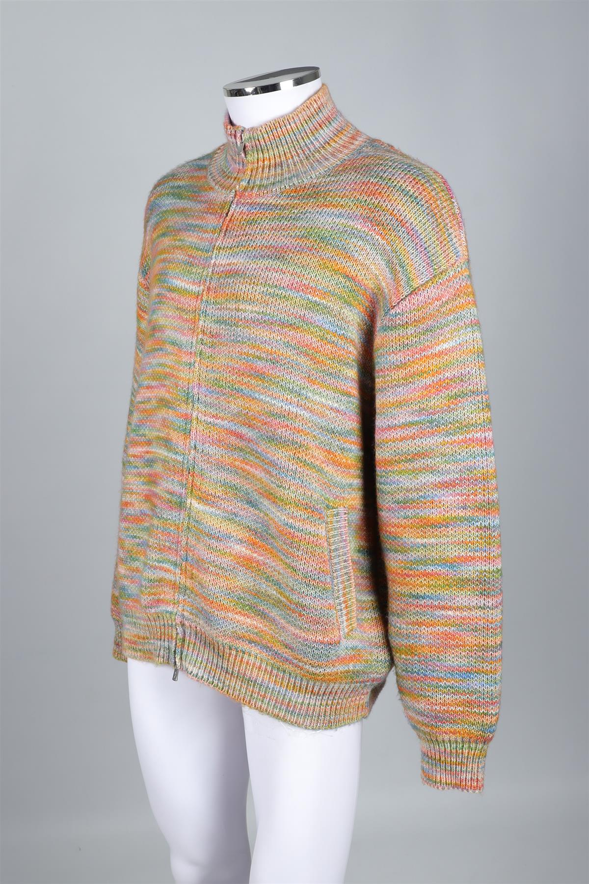 KITH MULTICOLORED MENS KNIT JACKET LARGE - Image 3