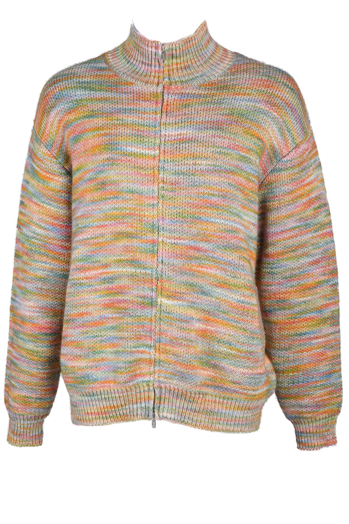 KITH MULTICOLORED MENS KNIT JACKET LARGE - Image 5