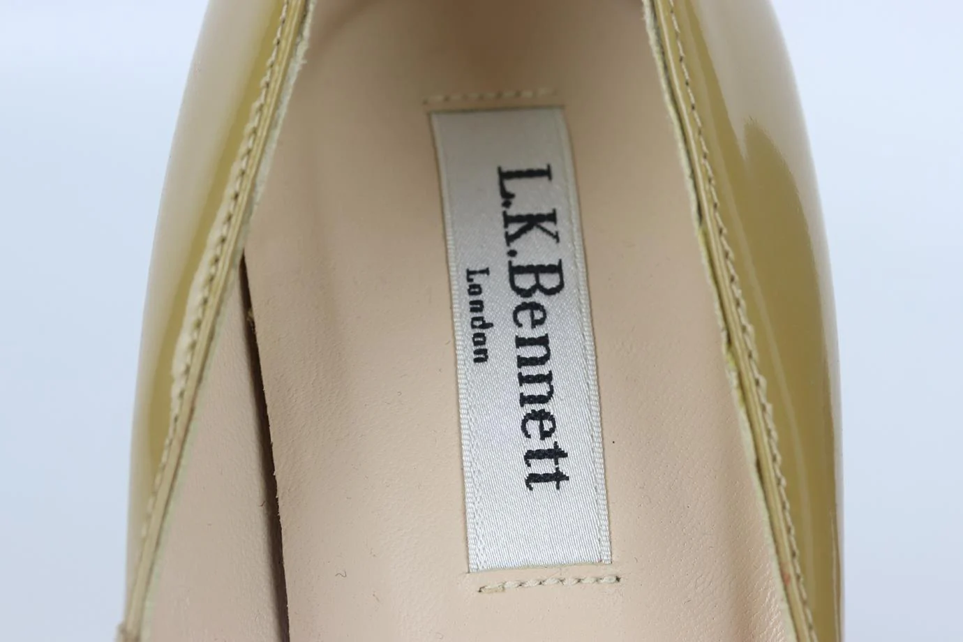 L.K.BENNETT PATENT LEATHER PLATFORM PUMPS EU 38 UK 5 US 8 - Image 6