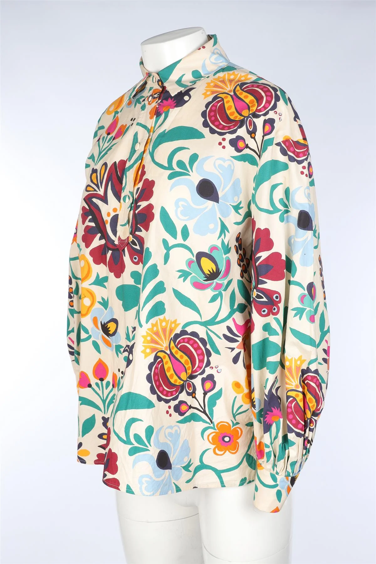 LA DOUBLE J MULTI COTTON SHIRT SMALL - Image 3