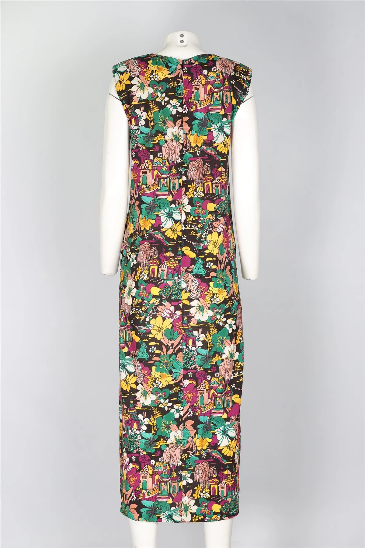LA DOUBLEJ MULTI CREPE MAXI DRESS MEDIUM - Image 4