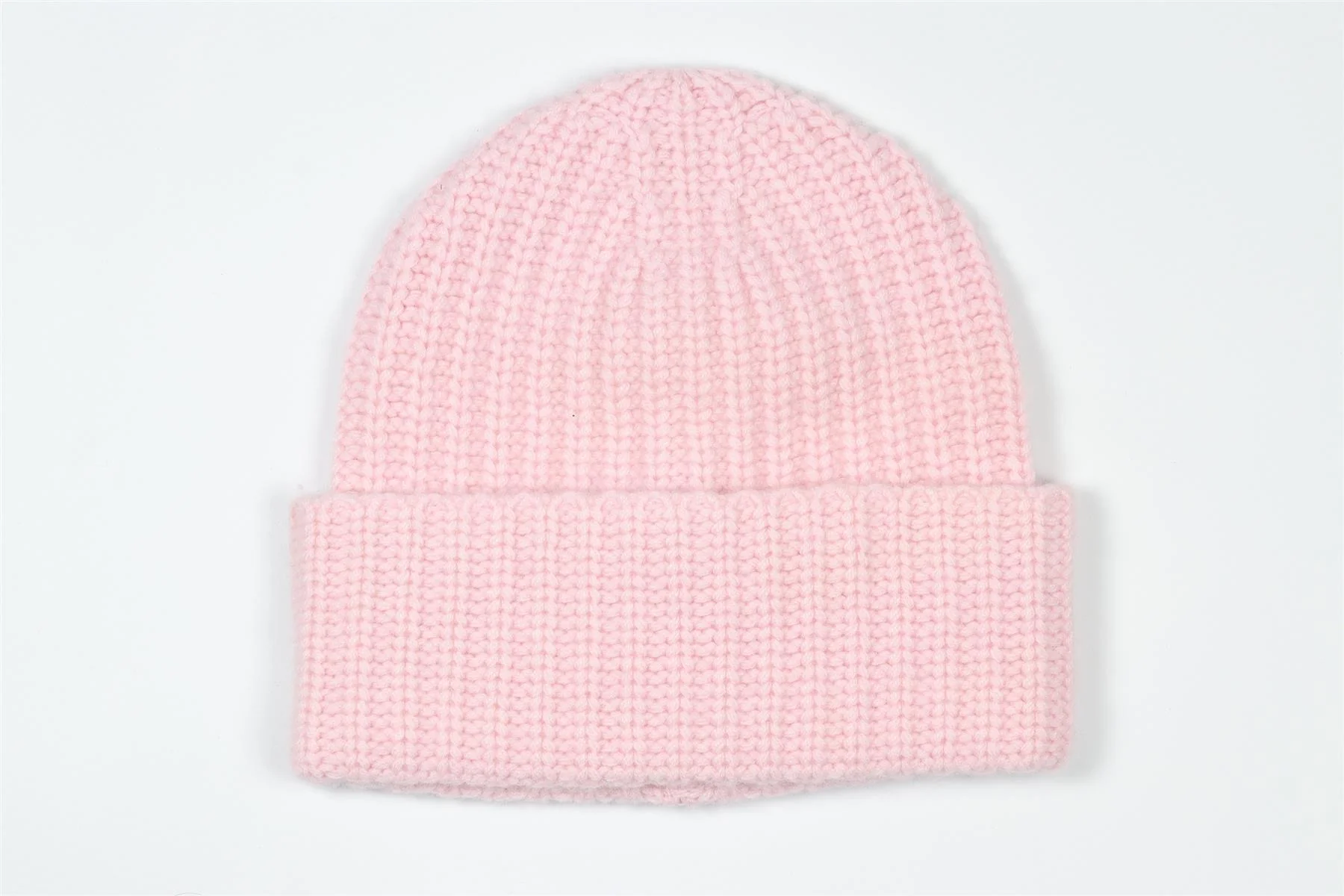 LA LIGNE PINK WOOL BEANIE ONE SIZE - Image 2