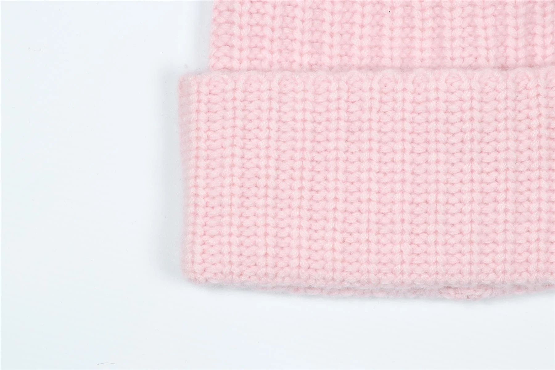 LA LIGNE PINK WOOL BEANIE ONE SIZE - Image 3