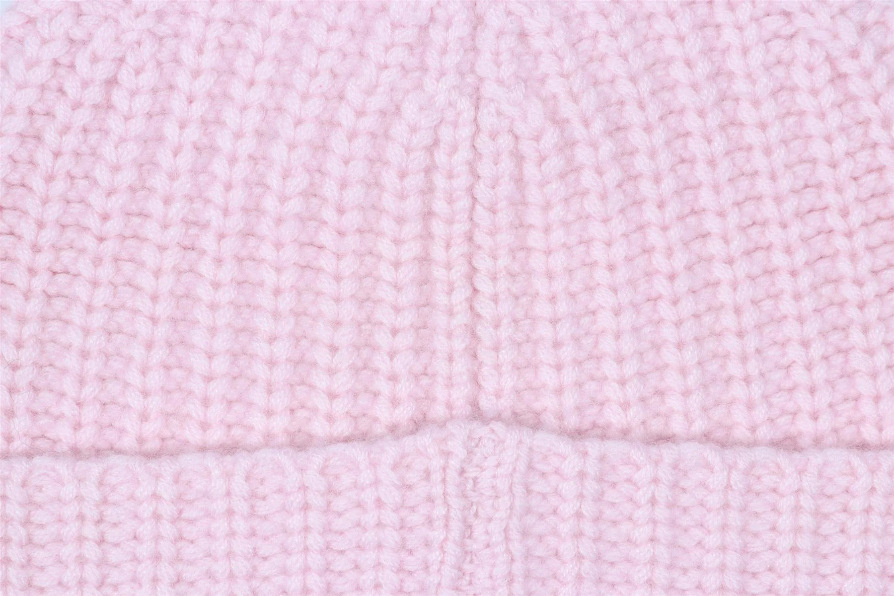 LA LIGNE PINK WOOL BEANIE ONE SIZE - Image 5