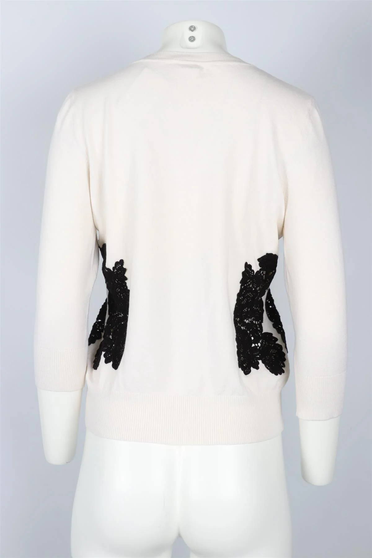 LA PERLA CREAM WOOL BLEND SWEATER IT 46 UK 14 - Image 4