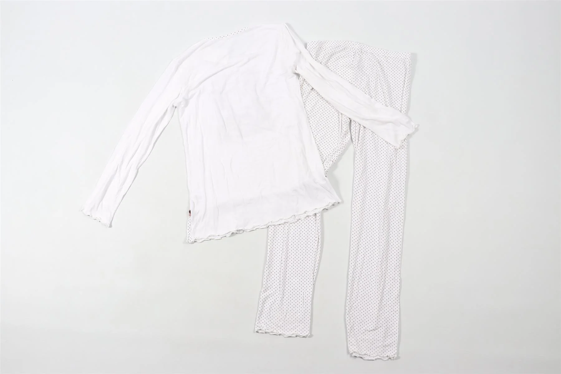 LA PERLA WHITE KIDS GIRLS PYJAMA SET 12 YEARS - Image 4