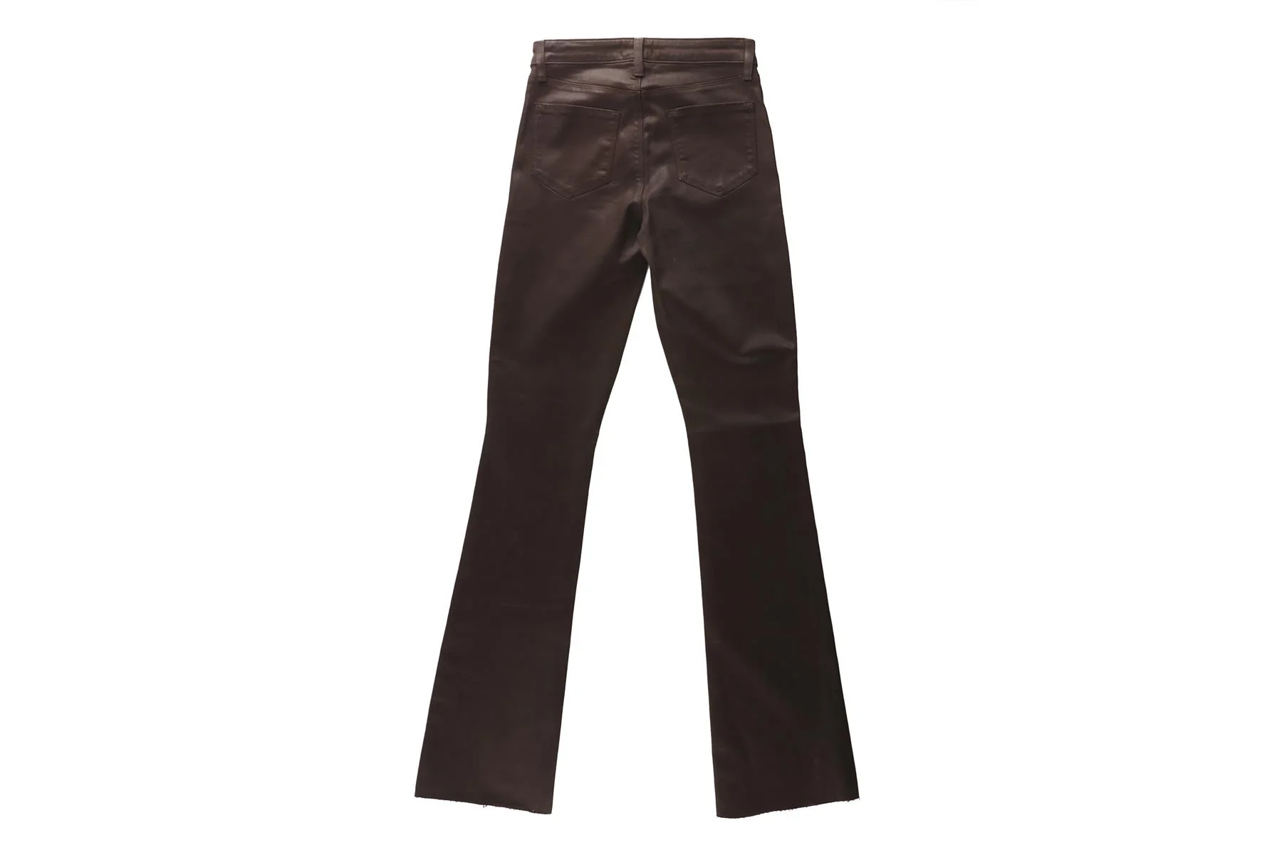 L'AGENCE BROWN HIGH RISE BOOTCUT JEANS W25 UK 6/8 - Image 4