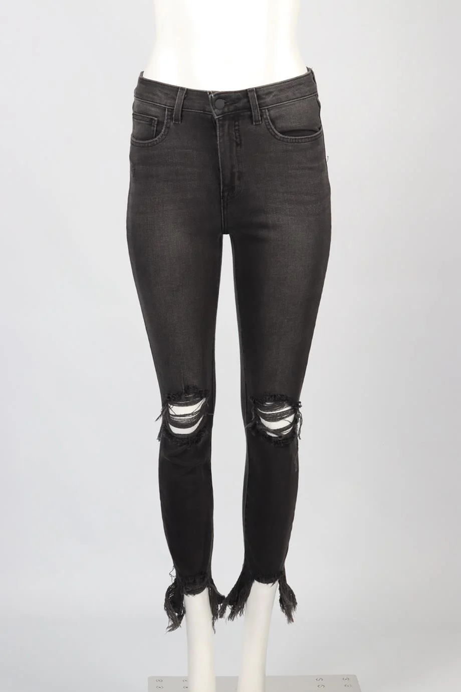 L'AGENCE HIGH RISE SKINNY JEANS W27 UK 8-10 - Image 2
