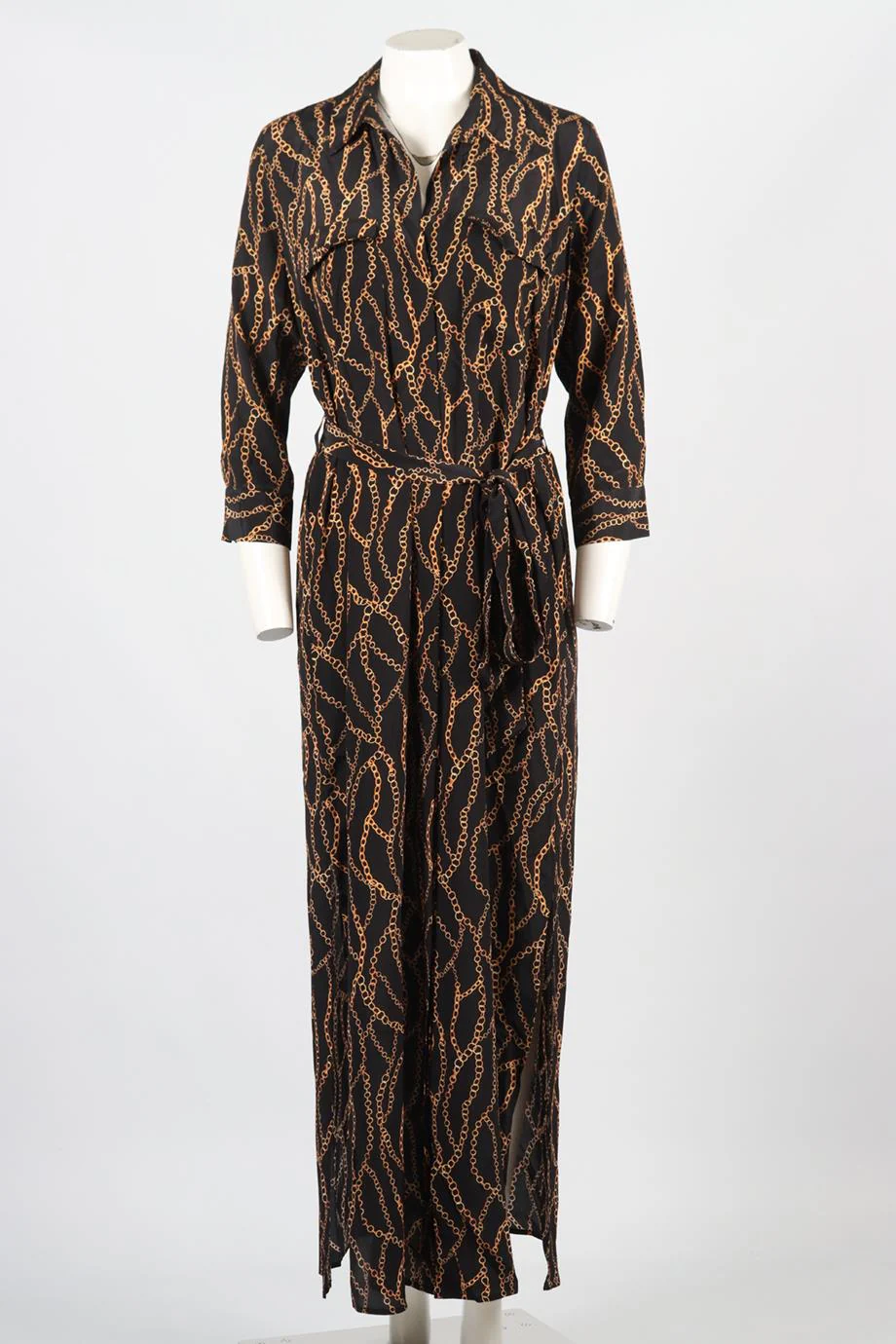 L'AGENCE SILK MAXI DRESS MEDIUM - Image 2
