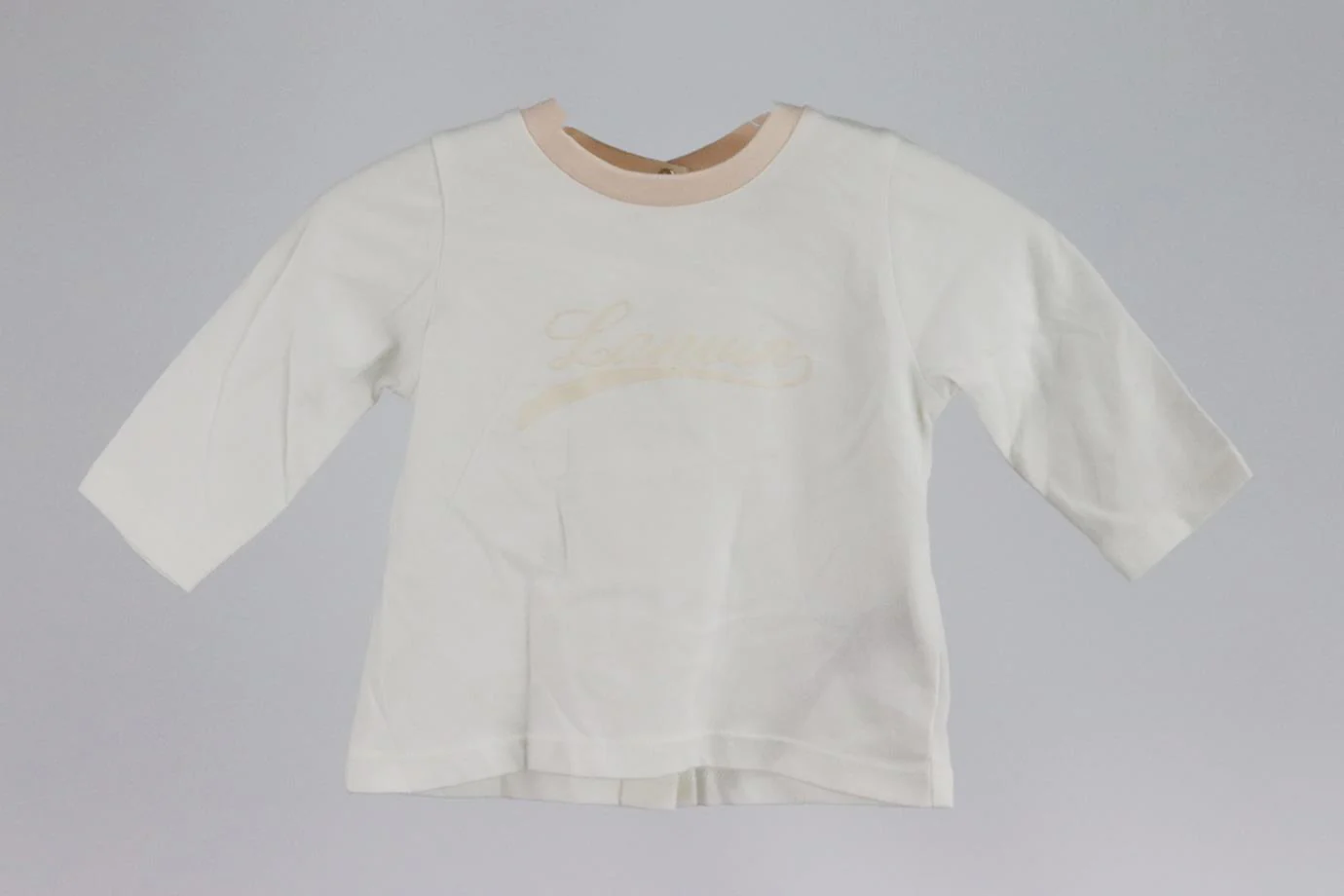 LANVIN BABY GIRLS COTTON TOP AND LEGGINGS SET 3 MONTHS - Image 4