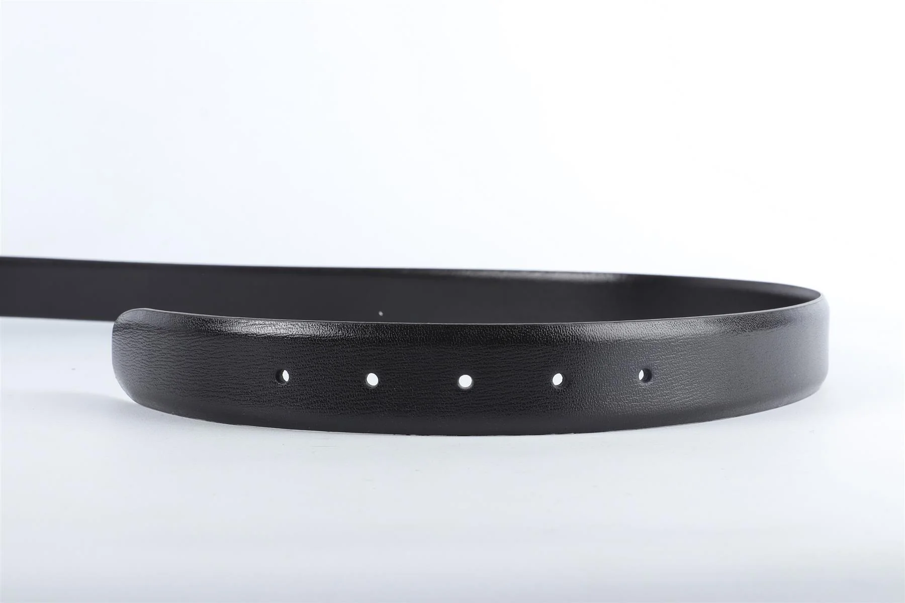 LANVIN BLACK MEN'S LEATHER BELT 105 CM - Image 5