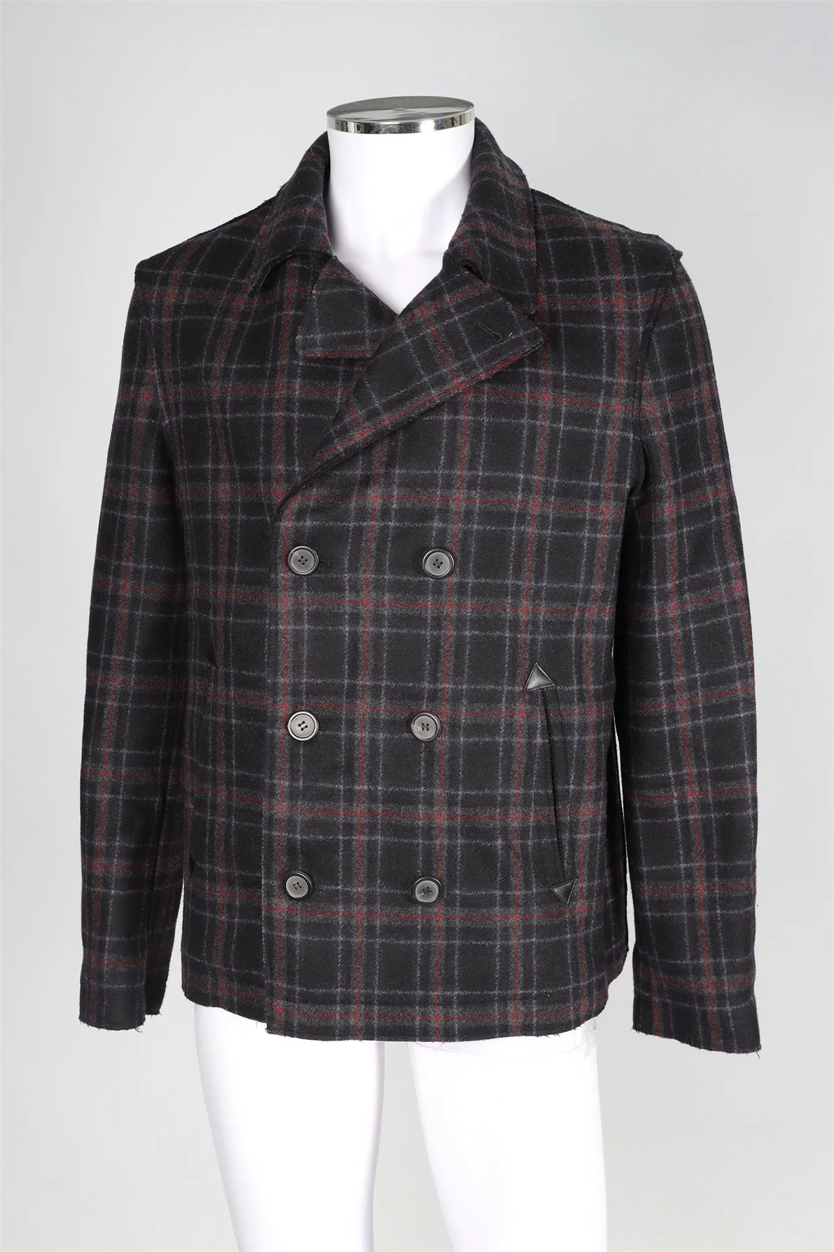 LANVIN NAVY MEN'S WOOL JACKET FR 52 UK/US 42 - Image 2