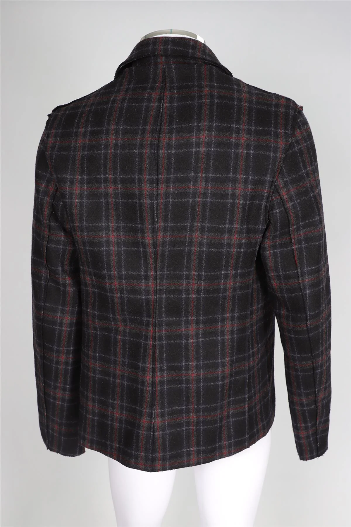 LANVIN NAVY MEN'S WOOL JACKET FR 52 UK/US 42 - Image 4