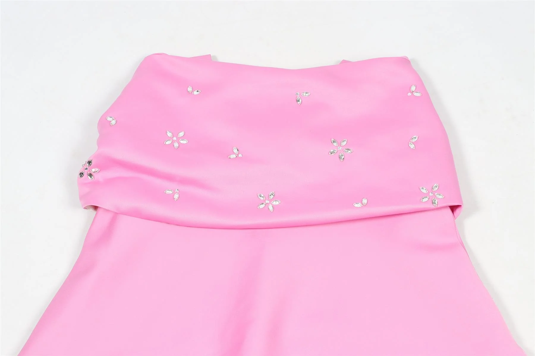 LANVIN PINK KIDS GIRLS SATIN DRESS 12 YEARS - Image 5