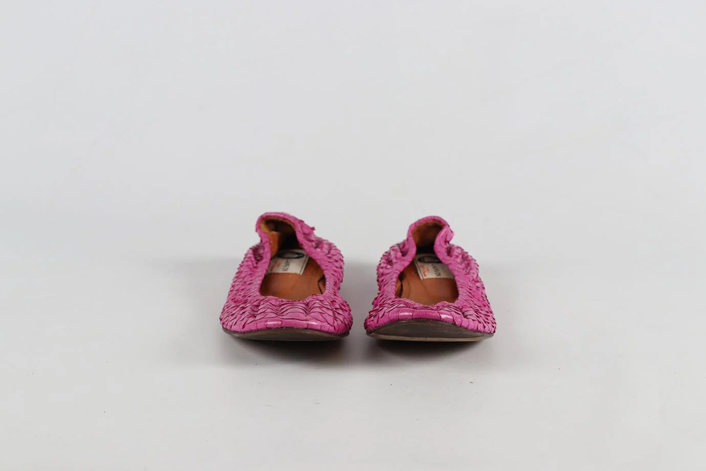 LANVIN PYTHON BALLERINA FLATS EU 38.5 UK 5.5 - Image 3