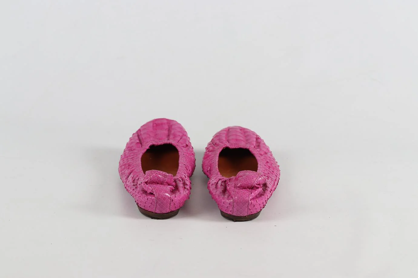 LANVIN PYTHON BALLERINA FLATS EU 38.5 UK 5.5 - Image 4
