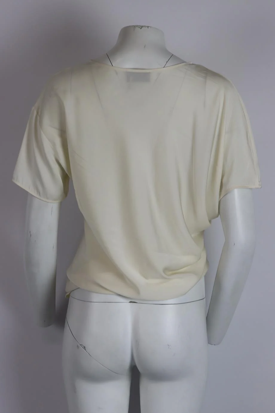 LANVIN SILK BLEND TOP FR 34 UK 6 - Image 4